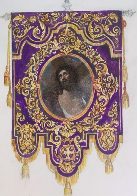 Estandarte de Cristo (VIA CRUCIS)