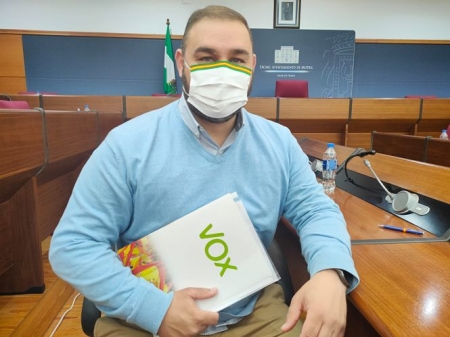 Miguel Ángel López, portavoz de VOX en el Ayuntamiento de Motril (VOX)