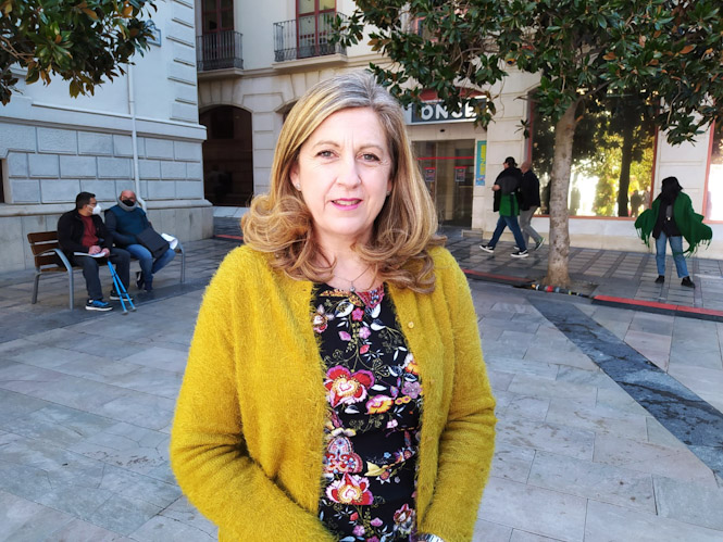 La concejal de Vox en el Ayuntamiento de Granada, Beatriz Sánchez (VOX)