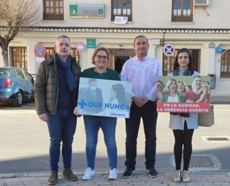 Imagen de la visita a Salobreña (PP)