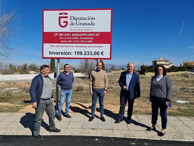 Imagen de la visita a la carretera (DIPGRA)