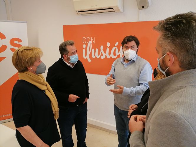 Imagen de la reunión (CIUDADANOS) 