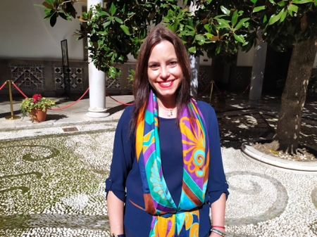 La concejal de Vox en el Ayuntamiento de Granada, Mónica Rodríguez (VOX)