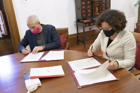 Osmar Polo y Pilar Aranda (UGR) 