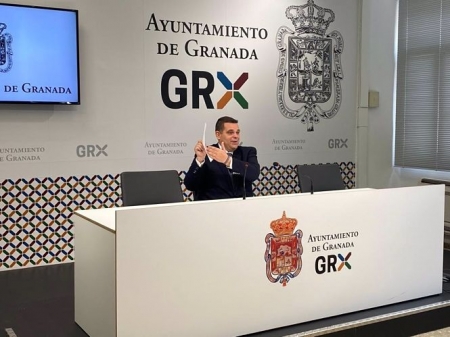 El portavoz municipal de Vox en Granada, Onofre Miralles (VOX)