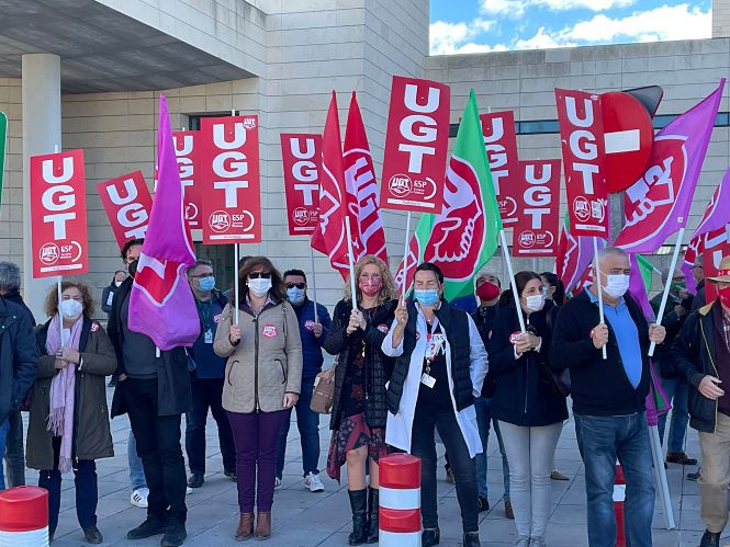  Imagen de una concentración de UGT (UGT / ARCHIVO)