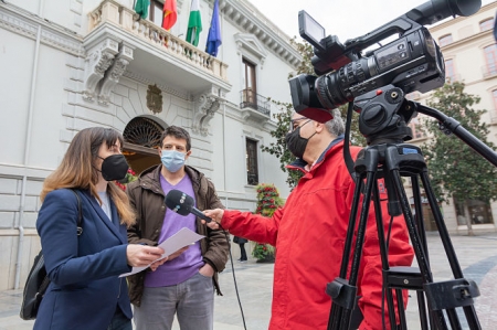 Cecilio Sánchez y Marta Gutiérrez (VAMOS GRANADA)