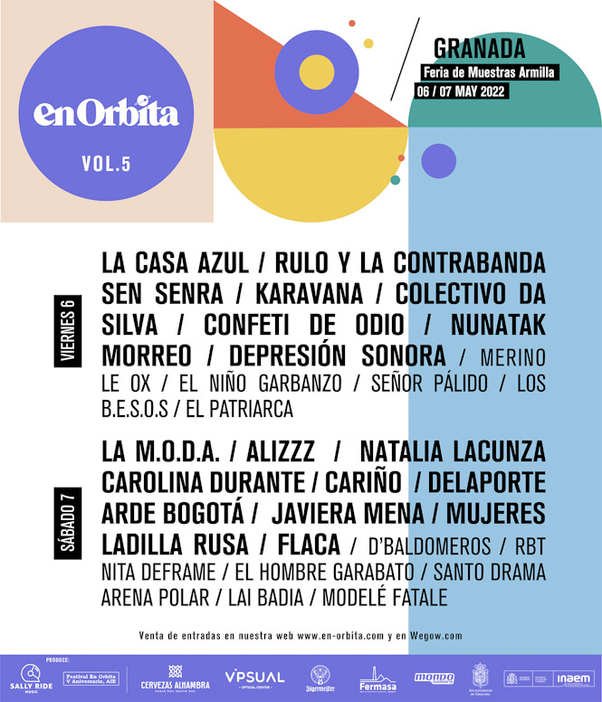 Cartel del Festival En Órbita (EN ÓRBITA)