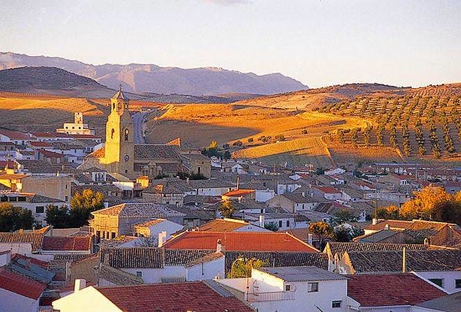 Vista panorámica de Guadahortuna (IU)