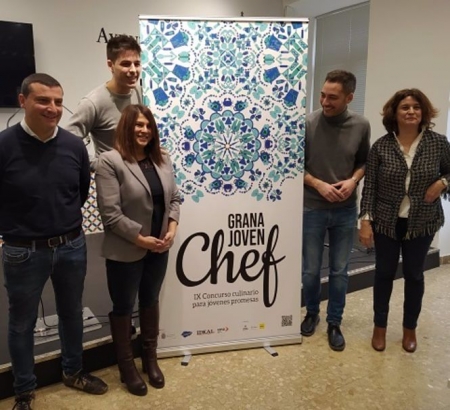 Presentación de la novena edición del concurso culinario `GranaJovenchef` (AYUNTAMIENTO) 