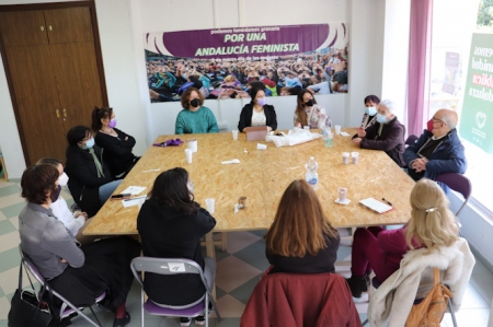 Imagen del café feminista (PODEMOS)
