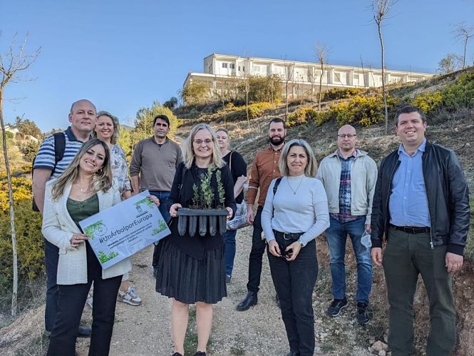 visita de los representantes del proyecto europeo MOTION (AYTO. MONACHIL) 