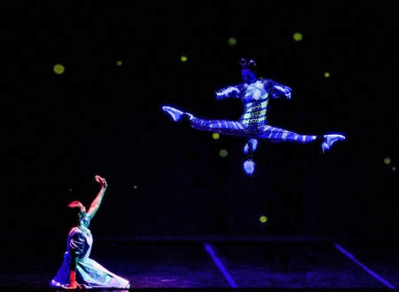 Imagen del espectáculo de danza (CARABDANZA)