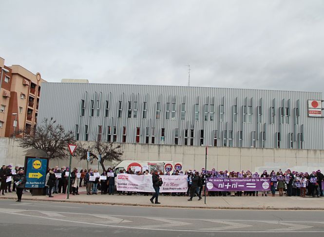 Imagen de la concentración (CCOO)