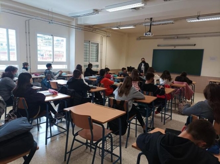 taller impartido en el IES Hiponova de Montefrío (AYTO. MONTEFRÍO) 