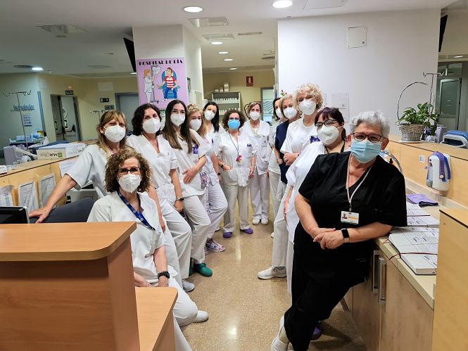 Profesionales del Hospital de Día (HUSC)