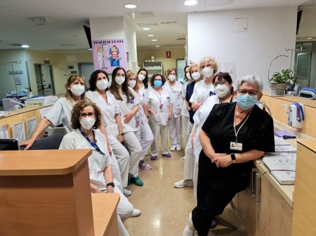 Profesionales del Hospital de Día (HUSC)