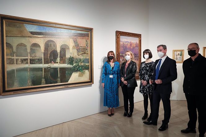 Inauguración de la exposición `Sobre la Alhambra en el arte moderno` ( PATRONATO DE LA ALHAMBRA Y GENERALIFE)