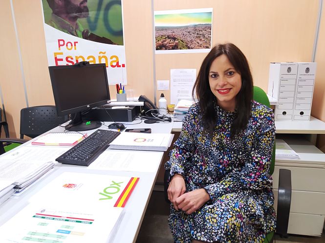 Mónica Rodríguez Gallego, concejal de VOX Granada (VOX)