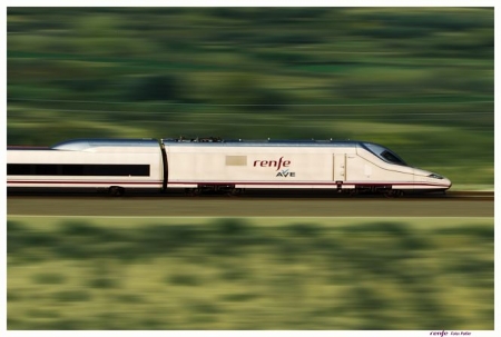Imagen del AVE (RENFE)