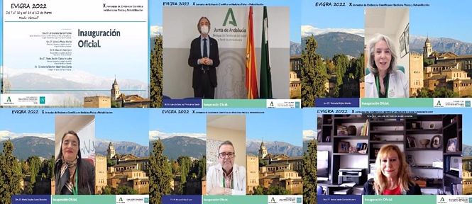 Inauguración de un congreso sobre evidencias científicas en rehabilitación (HOSPITAL VIRGEN DE LAS NIEVES)
