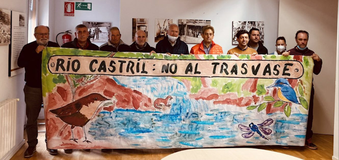 Encierro para que se respete el cauce natural del río Castril (PLATAFORMA DEFENSA RÍO CASTRIL)