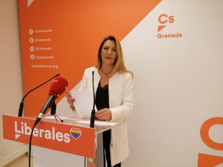 La parlamentaria andaluza de Cs, Concha Insua (CIUDADANOS)