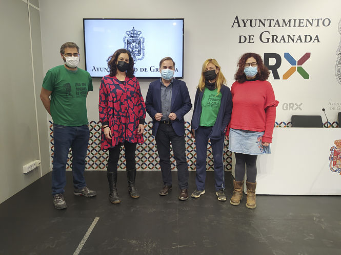 Imagen de la rueda de prensa (JAVIER ALGARRA / AYUNTAMIENTO)