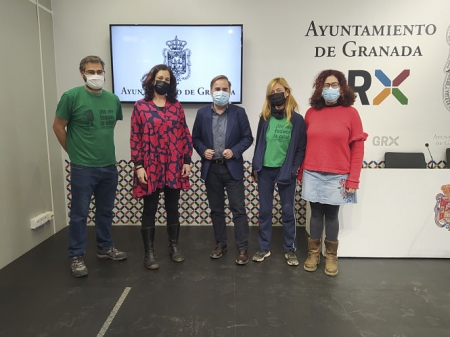 Imagen de la rueda de prensa (JAVIER ALGARRA / AYUNTAMIENTO)