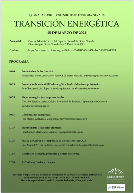 Cartel de las jornadas