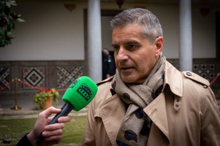 El portavoz del PP en el Ayuntamiento de Granada, César Díaz (PP)