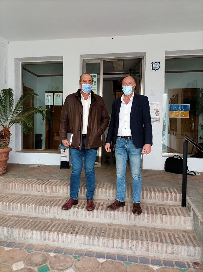 Imagen de la visita a Otívar (JUNTA)