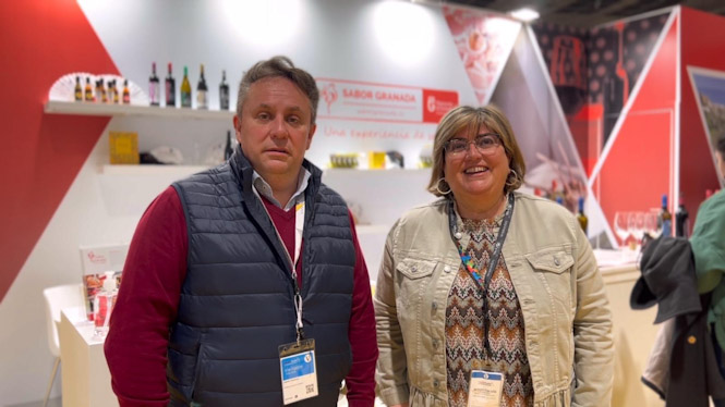 Enrique Medina y Ana Muñoz en `Madrid Fusión` (DIPGRA)