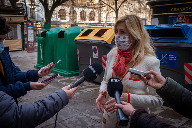 La Concejal del PP en el Ayuntamiento de Granada, Pepa Rubia (PP)
