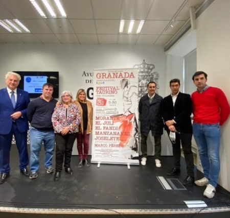 Presentación del festival taurino a favor de Granada Down (AYUNTAMIENTO) 