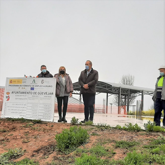 Imagen de la visita a Guevejar (JUNTA)