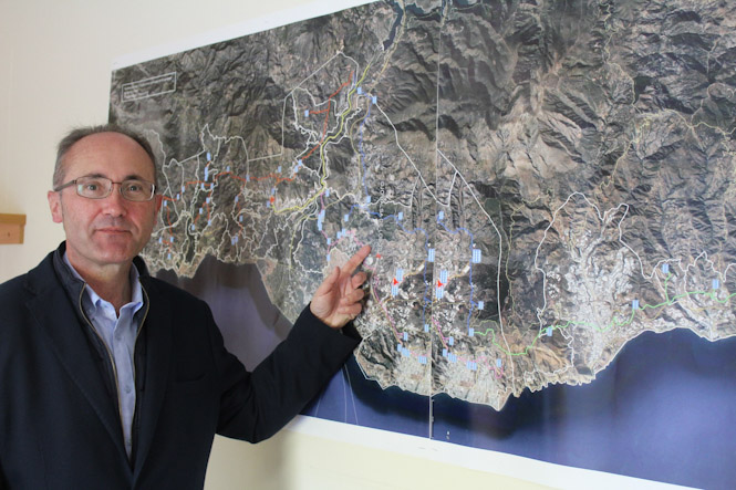 El presidente de la Comunidad General de regantes, Fernando Moreno (COMUNIDAD DE REGANTES) 