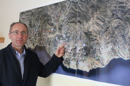 El presidente de la Comunidad General de regantes, Fernando Moreno (COMUNIDAD DE REGANTES) 