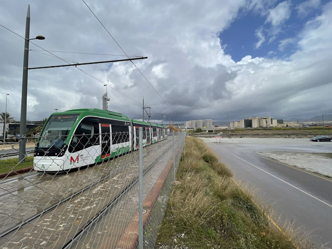 Metro de Granada a su paso por término de Armilla (AYUNTAMIENTO)