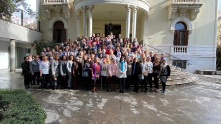 Foto de familia de las galardonadas (SUBDELEGACIÓN) 