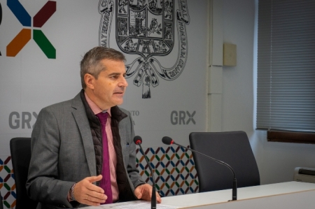 El portavoz del PP en el Ayuntamiento de Granada, César Díaz (PP)