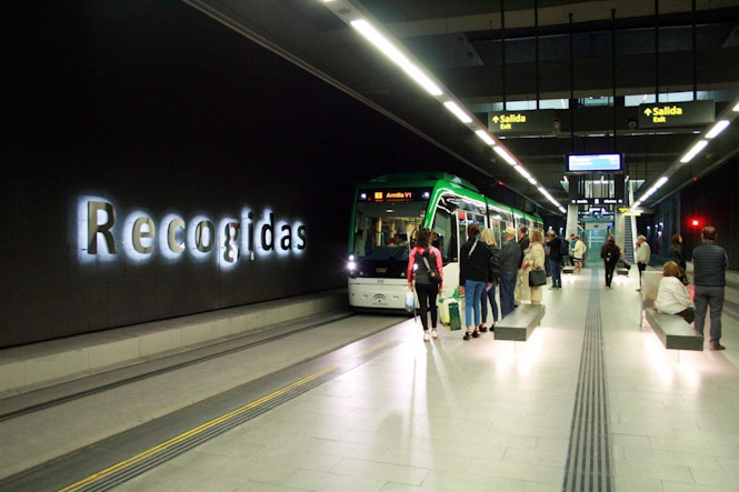Estación del metro de Granada (JUNTA DE ANDALUCÍA)