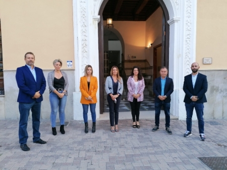 Concha Insua con concejales de Cs en la costa tropical (CIUDADANOS)