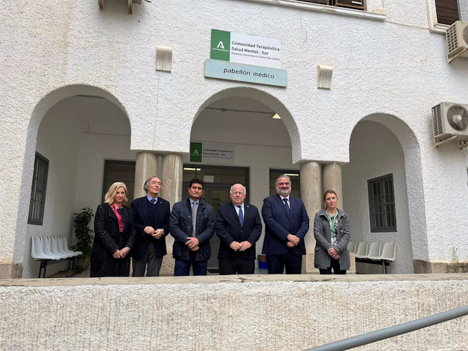 El consejero de Salud y Familias, Jesús Aguirre, en una visita a Granada (JUNTA DE ANDALUCÍA)