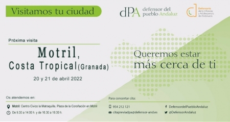 El Defensor del Pueblo andaluz en Motril (DEFENSOR DEL PUEBLO ANDALUZ) 