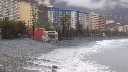 Efectos del temporal de levante en Velilla (AYUNTAMIENTO) 