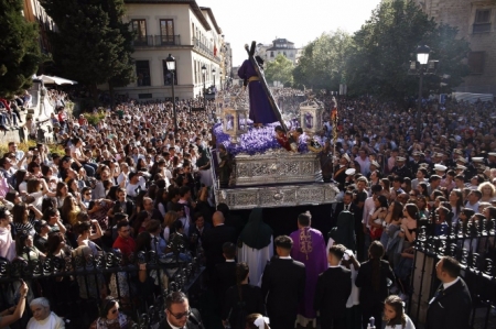 Semana Santa Granada 2019. Procesión de Nuestro Padre Jesús del Gran Poder (ÁLEX CÁMARA / EUROPA PRESS) Semana Santa Granada 2019. Procesión de Nuestro Padre Jesús del Gran Poder (ÁLEX CÁMARA / EUROPA PRESS)