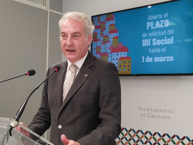 El concejal de Hacienda del ayuntamiento de Granada, José Antonio Huertas (JAVIER ALGARRA / AYUNTAMIENTO) 