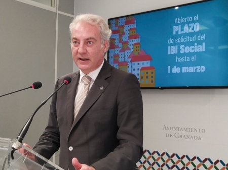 El concejal de Hacienda del ayuntamiento de Granada, José Antonio Huertas (JAVIER ALGARRA / AYUNTAMIENTO) 