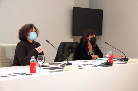 Imagen de archivo de la presentación de los presupuestos de la Universidad de Granada para 2022 (UGR) 